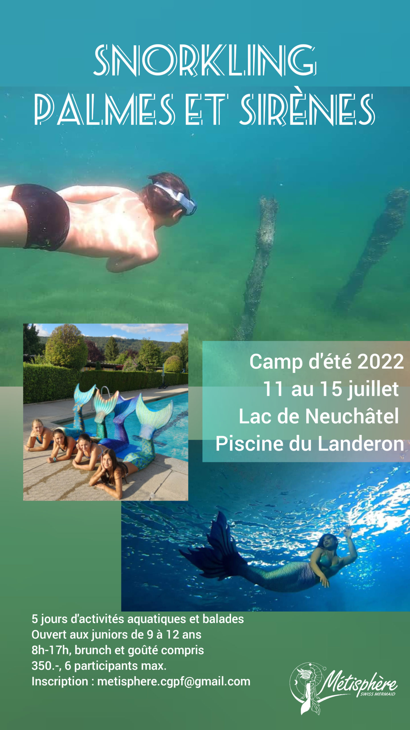 Camp Snorkling Palmes et Sirènes