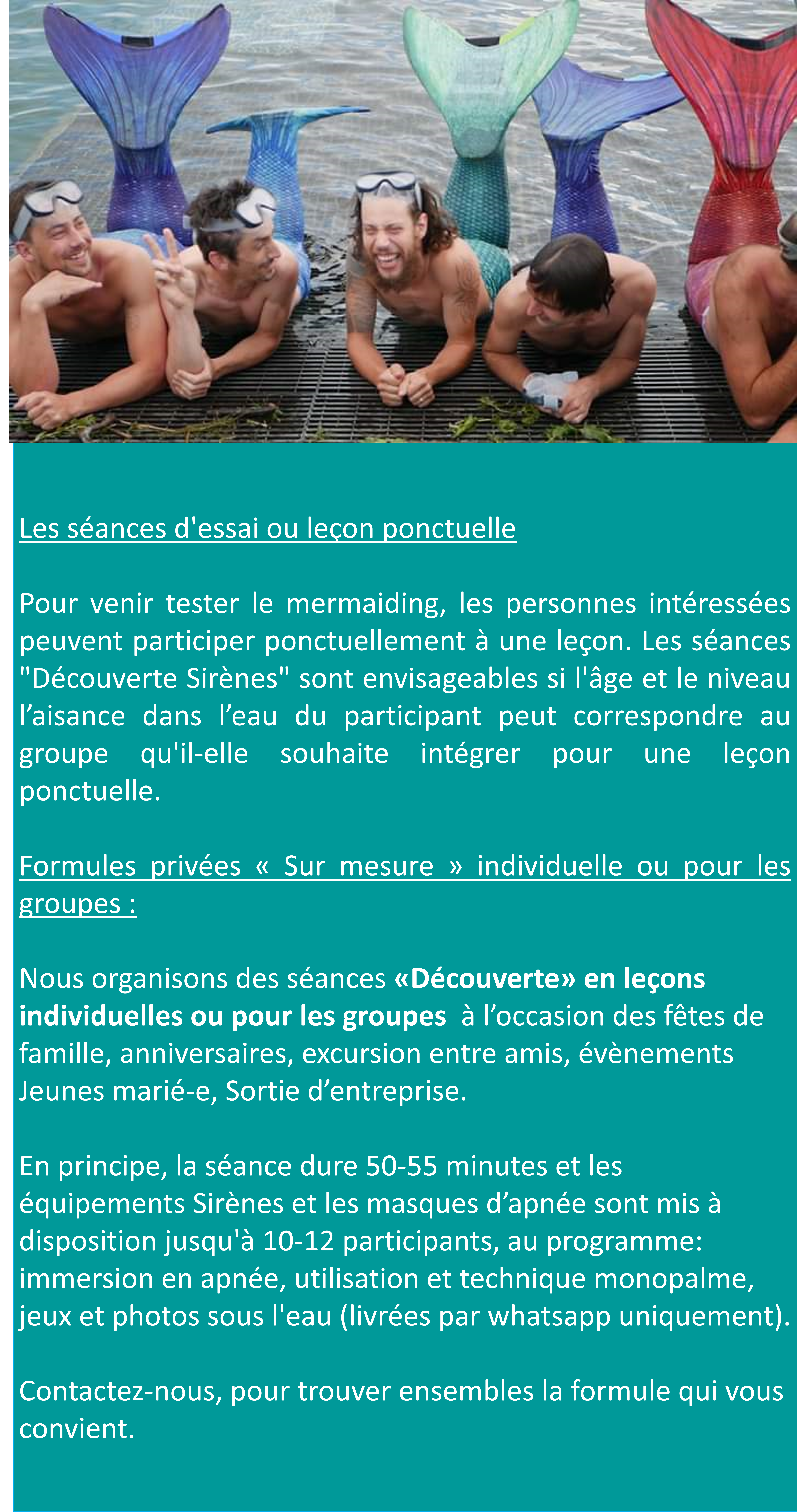 Séance Découverte